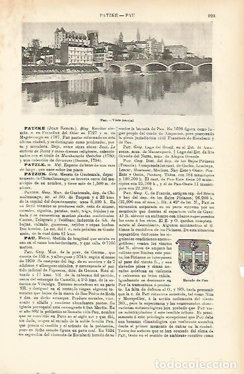 Postkarten: LAMINA ESPASA 2362: Vista parcial de Pau Girona - Varios Autores