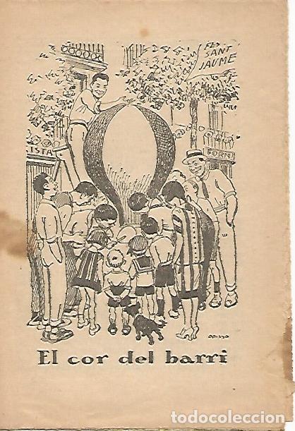 Postkarten: PATUFET 2191: EL COR DEL BARRI - Josep M Salas Julia