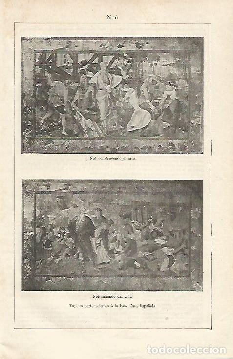 Postcards: LAMINA ESPASA 20214: Noe tapices de Casa Real Espa&ntilde;ola - Varios
