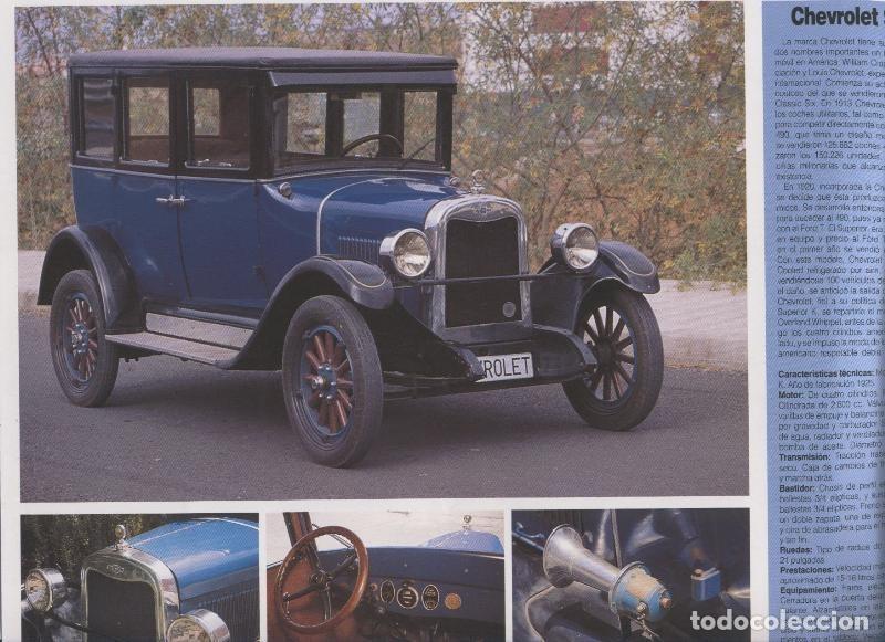 Cartes Postales: Automoviles antiguos de canarias modelo 26: Chevrolet Superior K - Varios