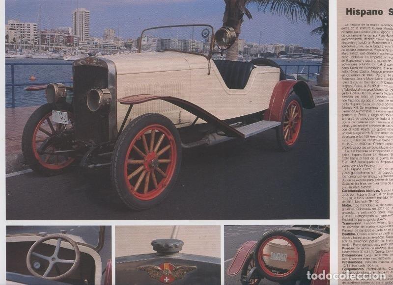 Postales: Automoviles antiguos de canarias modelo 47: Hispano Suiza 15 T - Varios