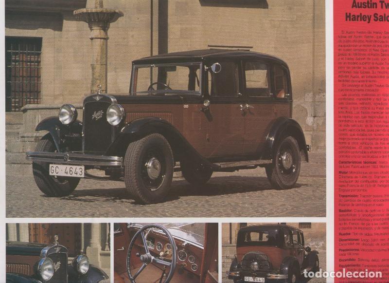 Postais: Automoviles antiguos de canarias modelo 14: Austin Twelve Six Harley Saloon de Luxe - Varios