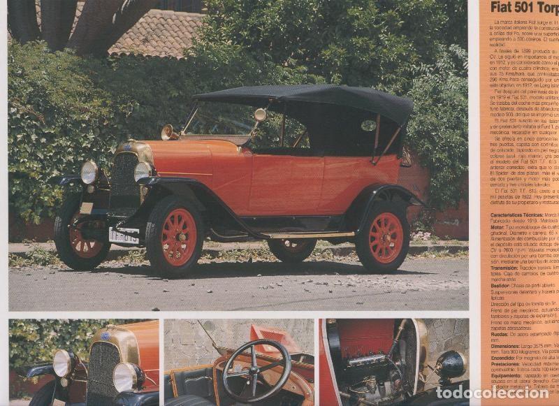 Cartes Postales: Automoviles antiguos de canarias modelo 29: Fiat 501 Torpedo de Lujo - Varios