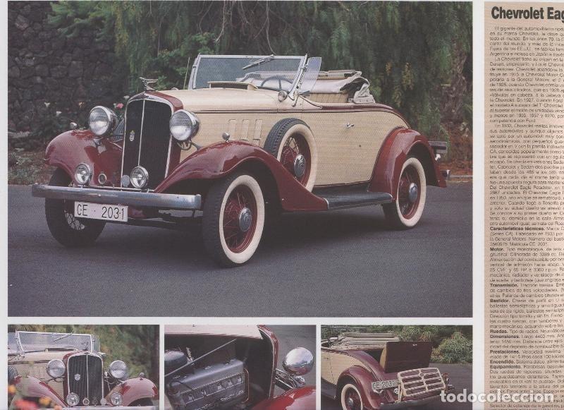 Postcards: Automoviles antiguos de canarias modelo 44: Chevrolet Eagle Roadster - Varios