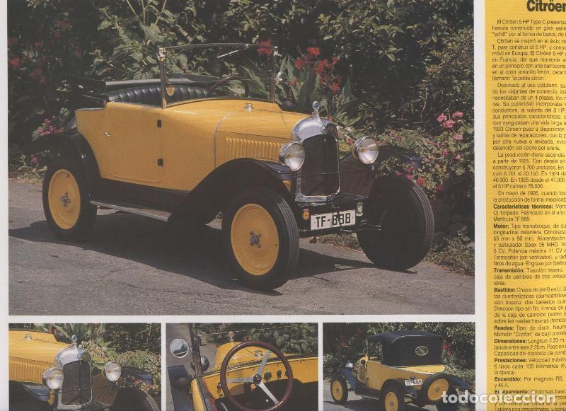Postcards: Automoviles antiguos de canarias modelo 19: Citroen 5 HP - Varios