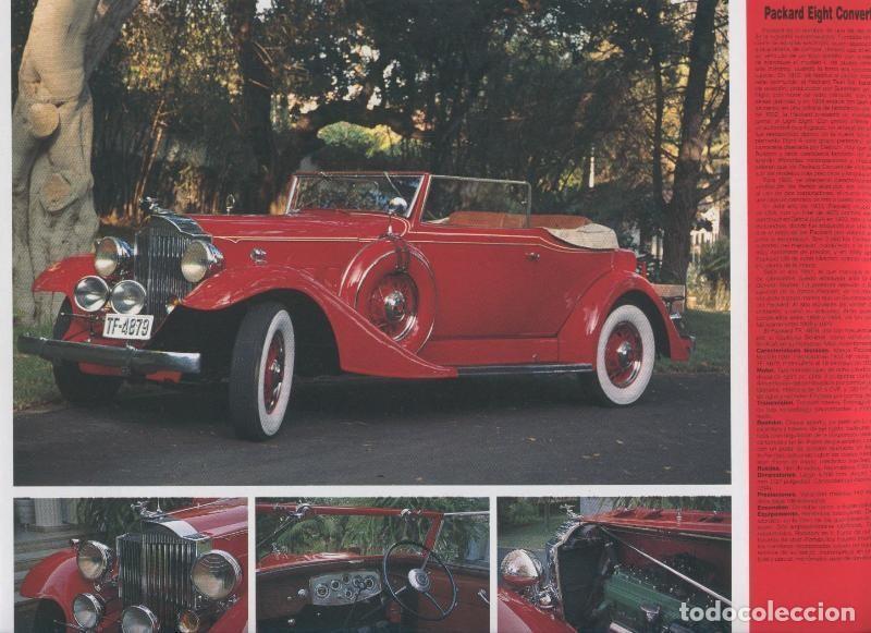 Postcards: Automoviles antiguos de canarias modelo 51: Packard Eight Convertible Victoria Dietrich - Varios