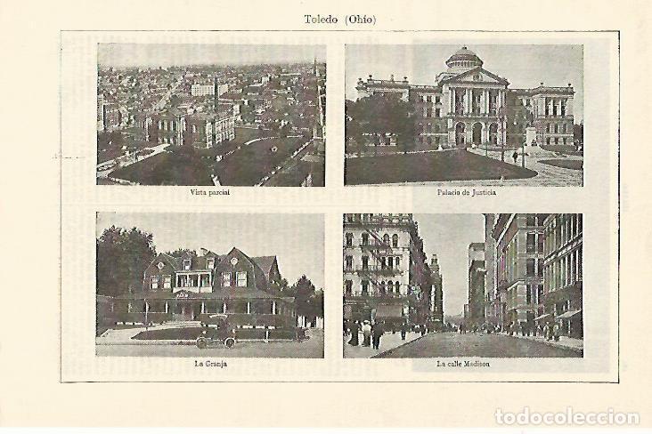 Postais: LAMINA ESPASA 1277: Toledo Ohio USA - Varios Autores