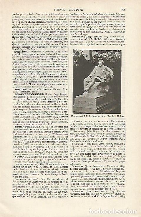 Postkarten: LAMINA ESPASA 12450: Monumento a Schindler en Viena - Varios