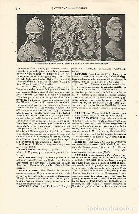 Postales: LAMINA ESPASA 12974: Bustos y relieves en el Museo de Dijon - Varios