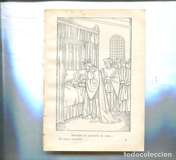 Cartoline: Grabado publicado en la obra El Conde Lucanor, grabado numero 5