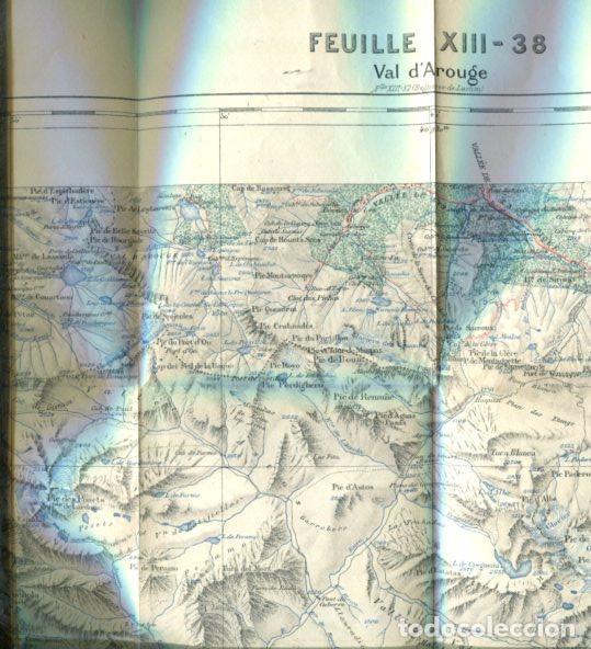 Postcards: Plano topografico de Val D'Arouge: Feuille XIII-38