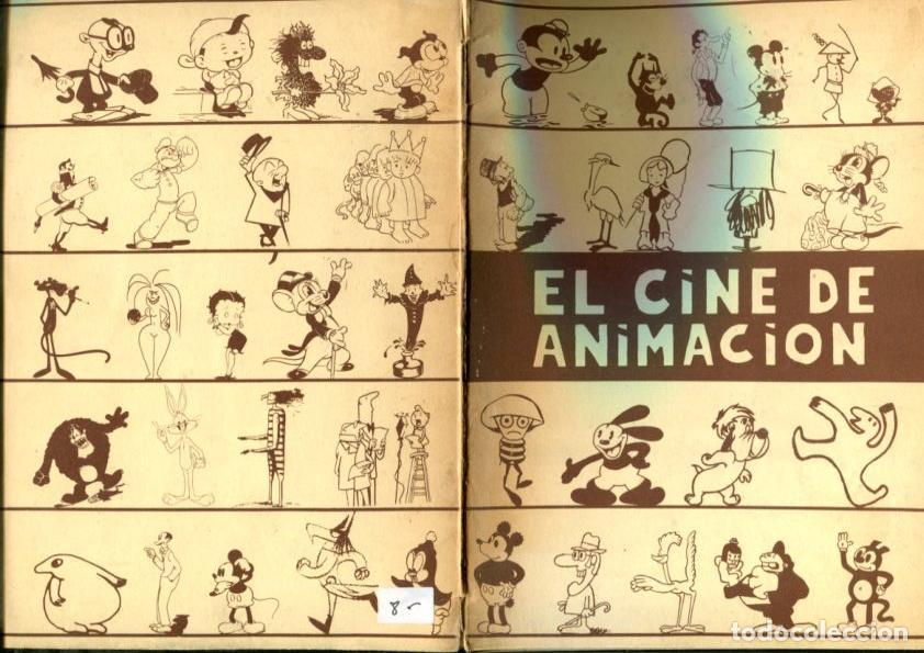 Postkarten: El cine de Animacion: Historia cronologica del cinema d'animacion (las hojas estan sueltas) - Artur
