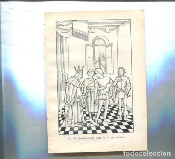 Cartoline: Grabado publicado en la obra El Conde Lucanor, grabado numero 4 (suelo grabado dibujo similar table