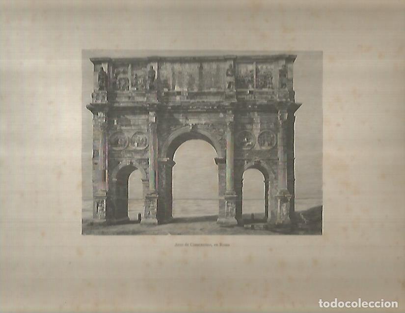 Postkarten: LAMINA 9572: Arco de Constantino en Roma - Varios