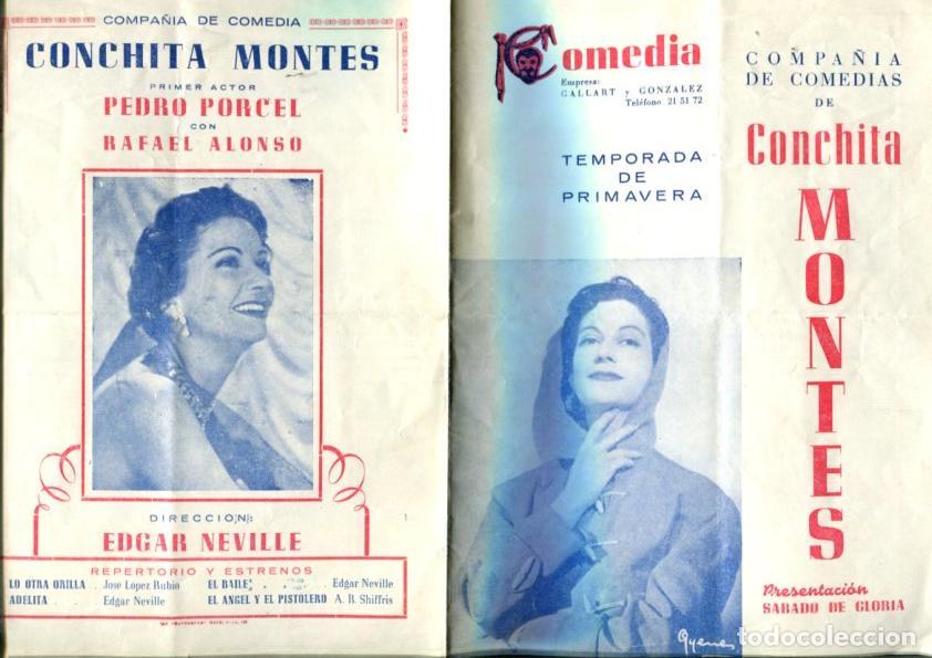 Postais: Folleto propaganda Compa&ntilde;ia Conchita Montes -
