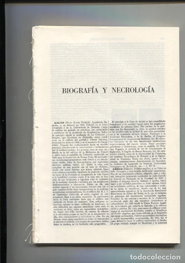 Postcards: Espasa Calpe: Biografia y Necrologia (237 paginas con grabados) -