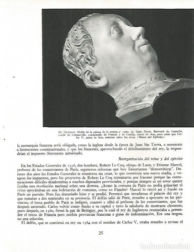 Postales: LAMINA 9776: Bertrand du Guesclin conde de Longueville - Andre Maurois