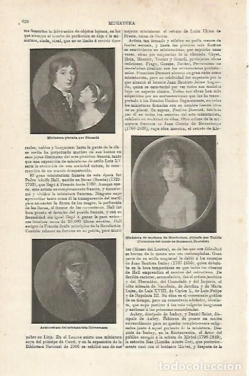 Cartoline: LAMINA ESPASA 24040: Miniatura pintada por Guerlin y por Siccardi - Varios