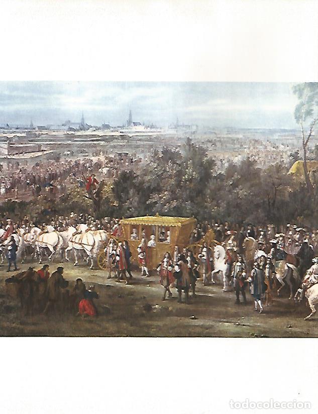 Cartoline: LAMINA 9812: Entrada de Luis XIV y de Maria Teresa en Arras por Van der Meulen - Andre Maurois