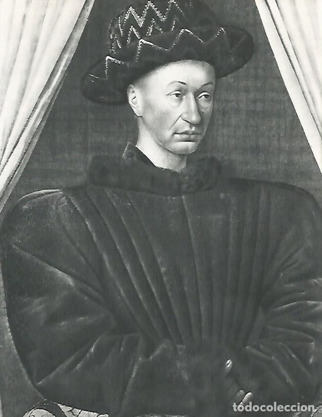 Cartoline: LAMINA 9779: Carlos VII el Victorioso por Jean Fouquet - Andre Maurois