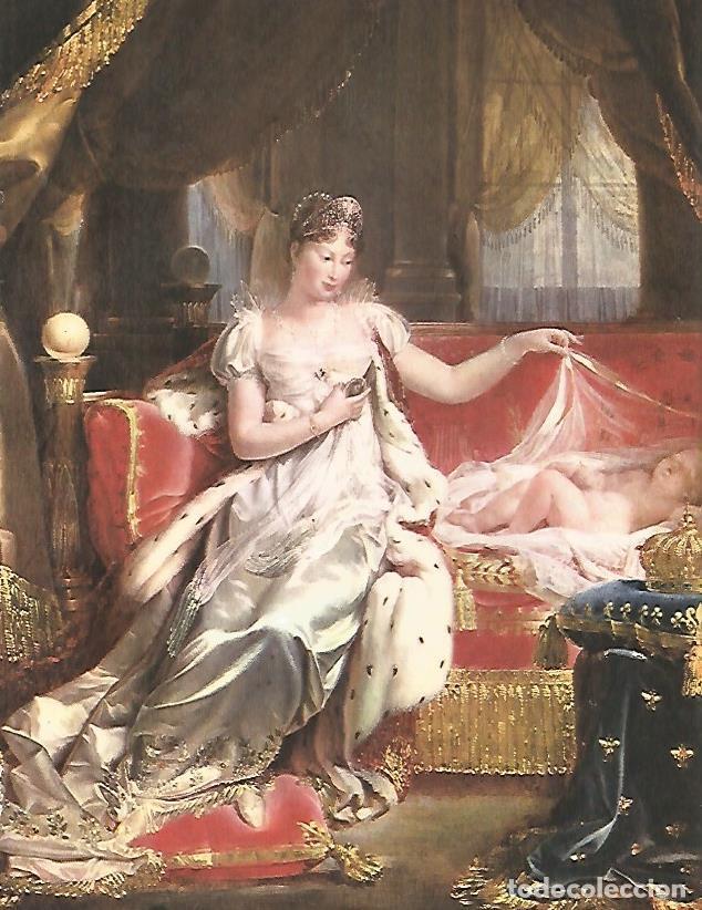 Postkarten: LAMINA 9848: Maria Luisa y el rey de Roma por Joseph Franque - Andre Maurois