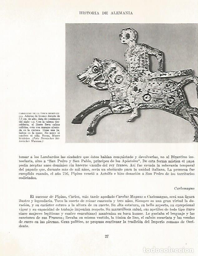 Cartoline: LAMINA 9895: Caballero merovingio - Andre Maurois