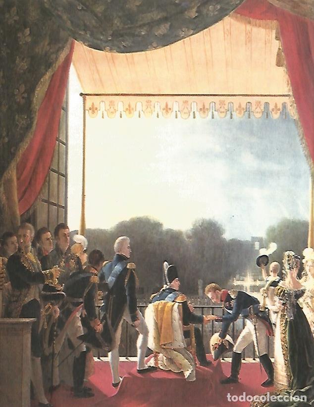 Postkarten: LAMINA 9851: Luis XVIII en el balcon de las Tullerias por L. Ducis - Andre Maurois