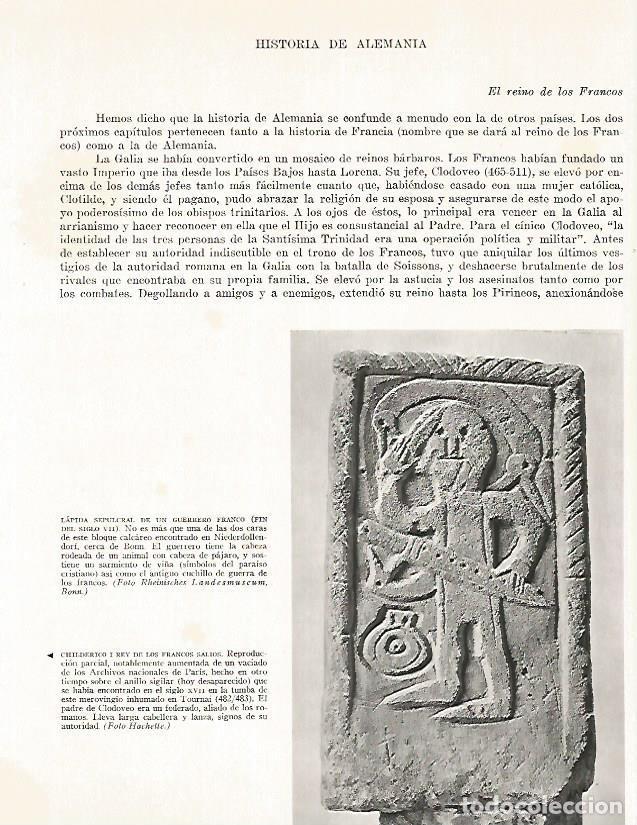 Cartoline: LAMINA 9893: Lapida de un guerrero franco - Andre Maurois