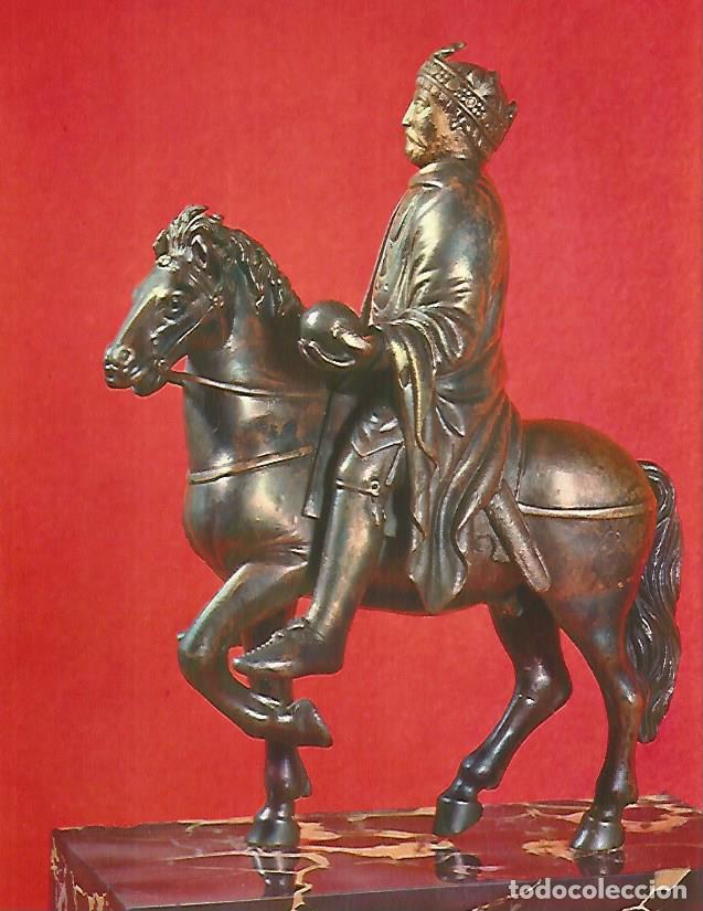 Cartoline: LAMINA 9898: Estatuilla de Carlomagno del siglo IX - Andre Maurois