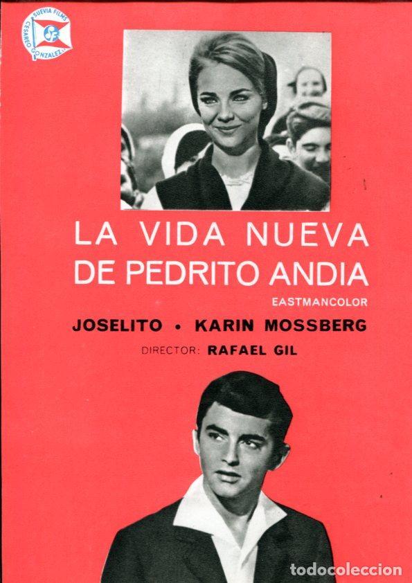 Postais: Ficha cine Suevia Films: La vida nueva de Pedrito Andia - varios
