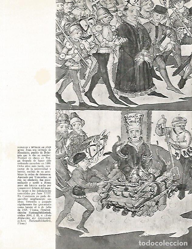 Postkarten: LAMINA 9929: Suplicio y muerte de Juan Huss - Andre Maurois