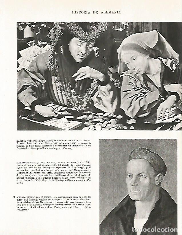 Postais: LAMINA 9934: El cambista de oro y su mujer por Roejmerswaelen - Andre Maurois