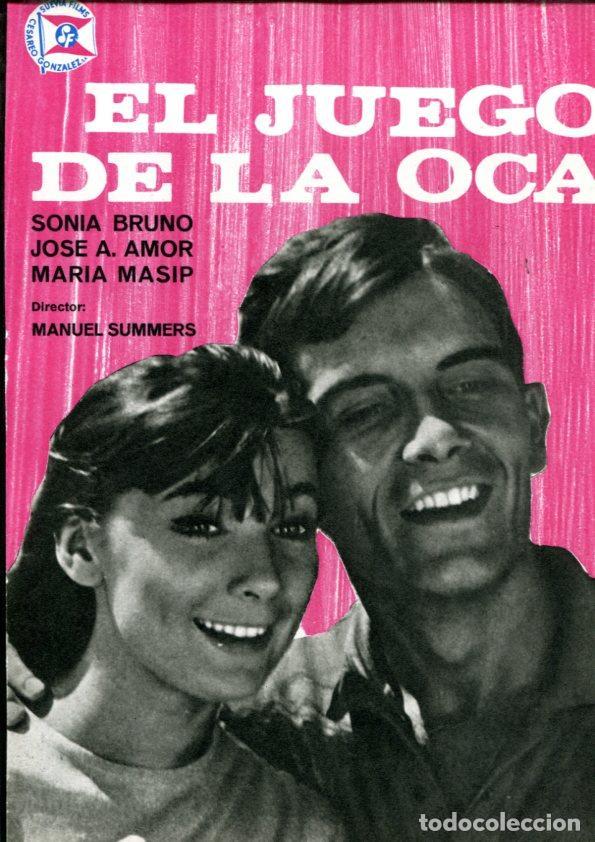 Postales: Ficha cine Suevia Films: El juego de la oca - varios