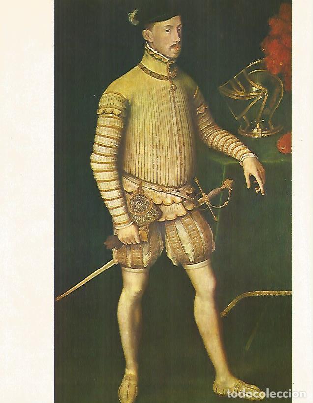 Postkarten: LAMINA 9944: Maximiliano II por Antonio Moro - Andre Maurois