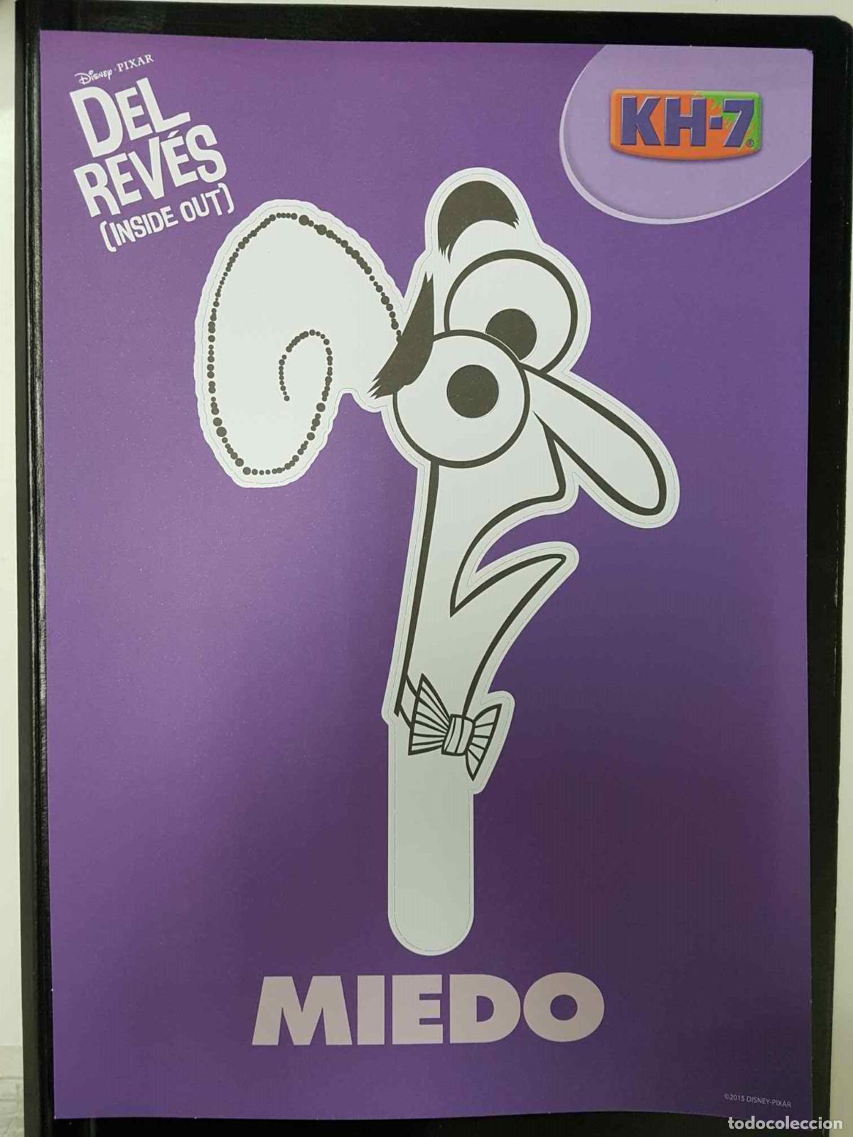 Postkarten: Juego careta Disney Pixar: Del Reves (inside Out) modelo: Miedo -