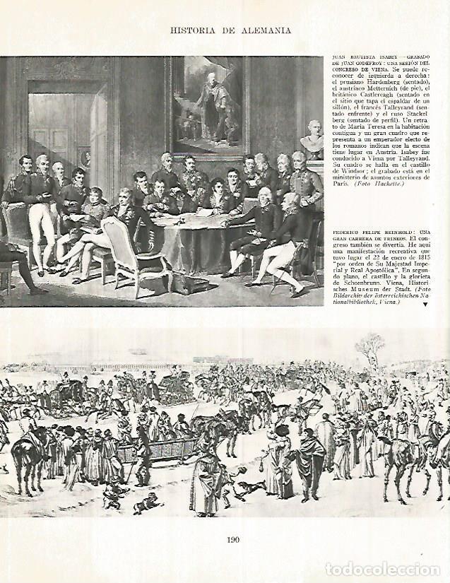 Postales: LAMINA 9964: Sesion del Congreso de Viena por Isabey - Andre Maurois