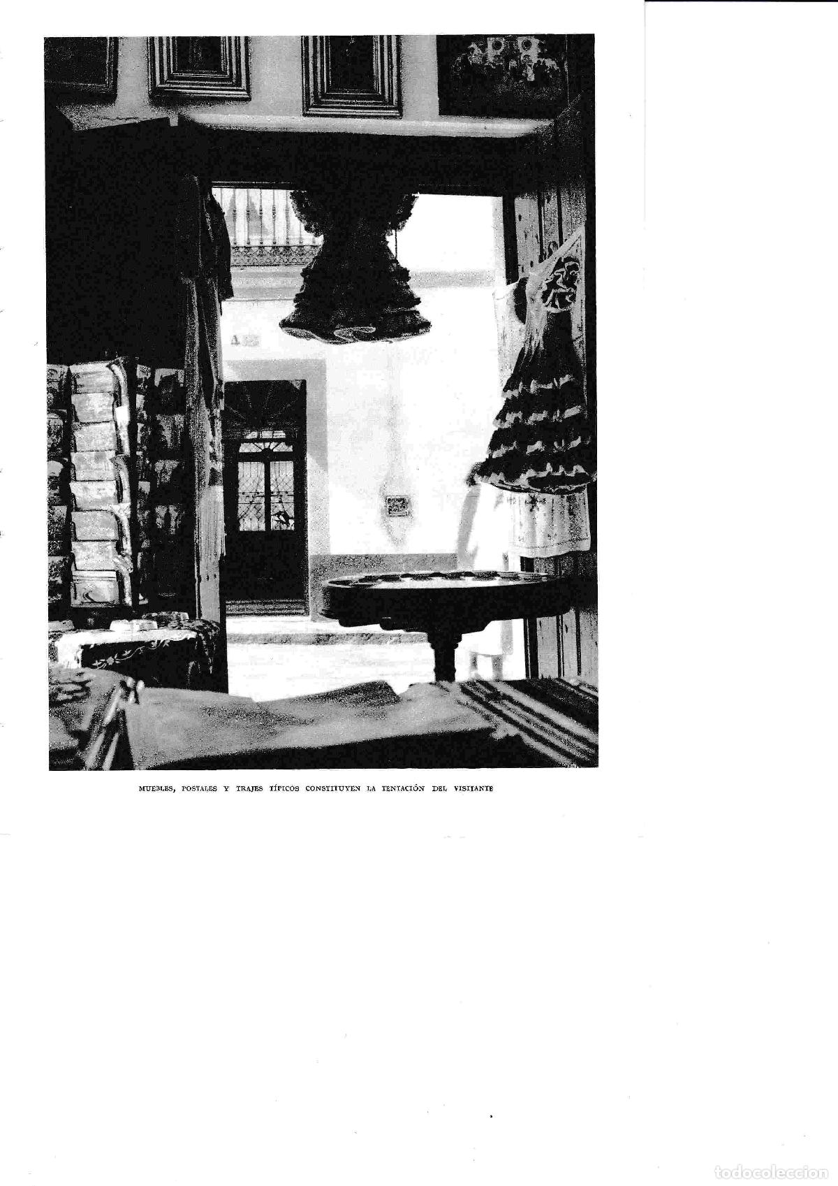 Cartoline: LAMINA 6348: Muebles postales y trajes tipicos la tentacion del visitante - Jose M&ordf; Peman