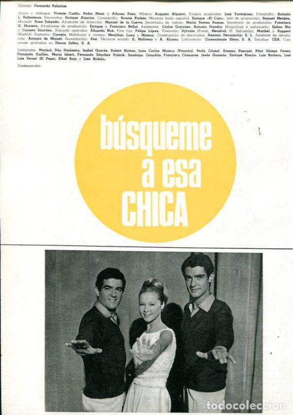 Postkarten: Ficha cine Suevia Films: La bella Otero y Busqueme a esa chica - varios