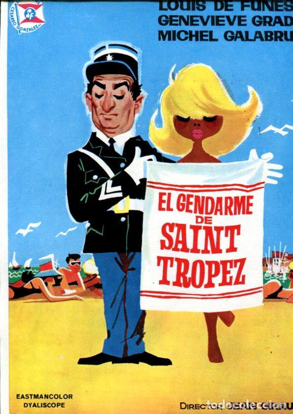 Cartes Postales: Ficha cine Suevia Films: El Gendarme de Saint Tropez - varios