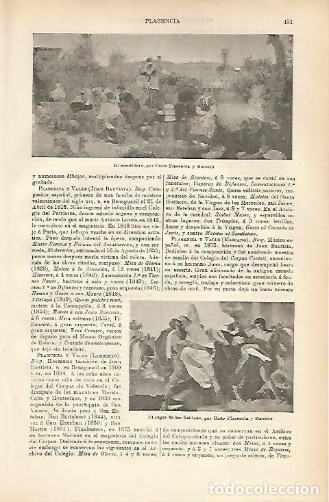 Postcards: LAMINA ESPASA 3286: Obras de C. Plasencia - Varios Autores