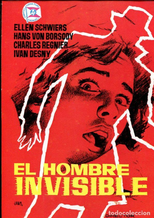Cartoline: Ficha cine Suevia Films: El hombre invisible - varios