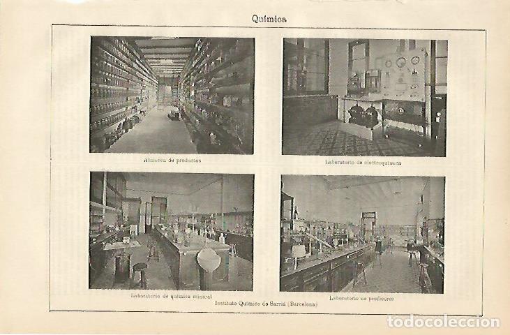 Cartoline: LAMINA ESPASA 3839: Instituto Quimico de Sarria Barcelona - Varios Autores