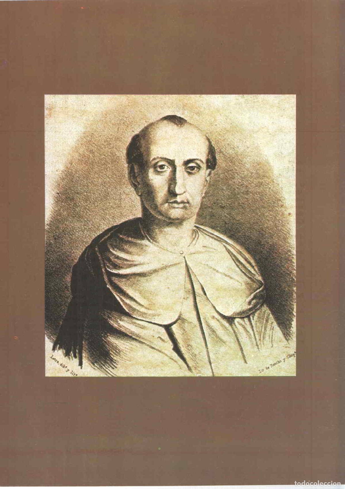 Postkarten: Lamina/sheet/feuille numerada 014: Fray Gabriel Tellez, Tirso de Molina