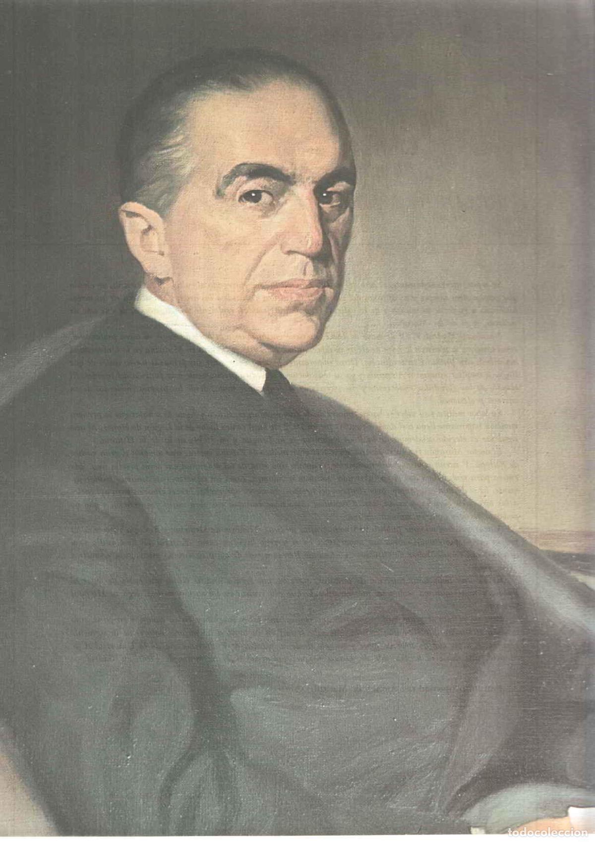 Postcards: Lamina/sheet/feuille numerada 095: Gregorio Mara&ntilde;on