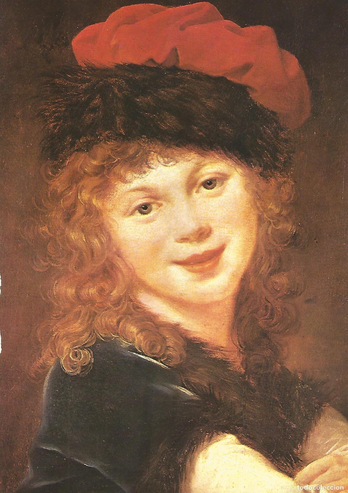 Postcards: Lamina 110: Madame Vigee-Le Brun: Retrato de su hija Julia - VV.AA.