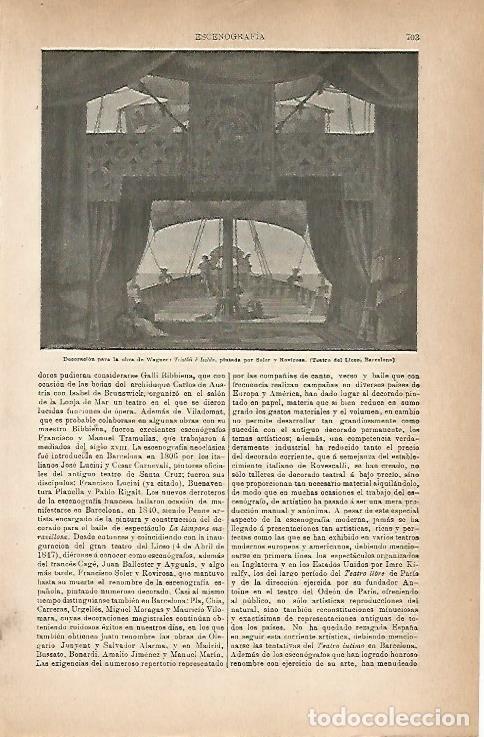 Postkarten: LAMINA ESPASA 18868: Decoracion para Tristan e Isolda - Varios