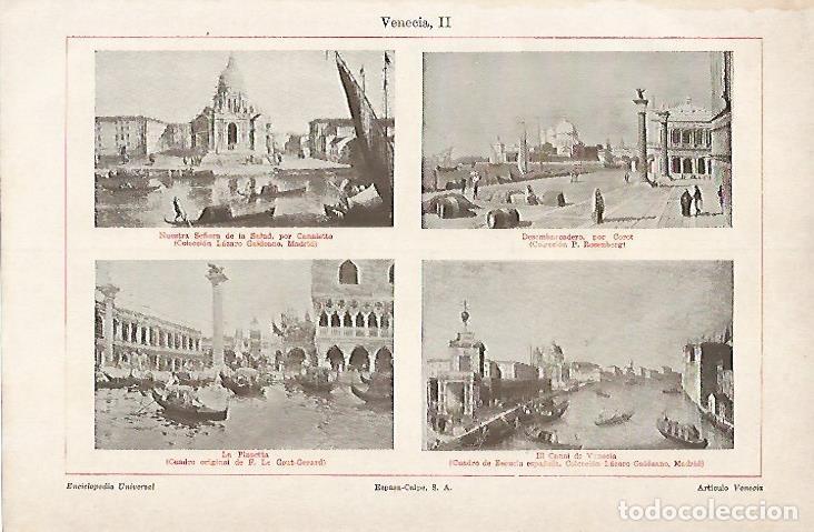 Postales: LAMINA ESPASA 6006: Venecia - Varios Autores