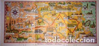 Postkarten: LAMINA 6541: Mapa Sevilla Cordoba Sevilla - Jose M&ordf; Peman