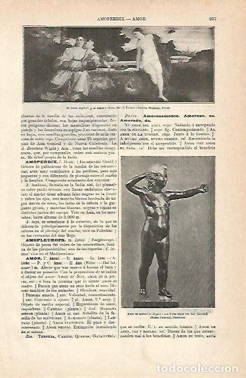 Cartoline: LAMINA ESPASA 5527: El Amor sagrado y el Amor profano por Tiziano - Varios Autores