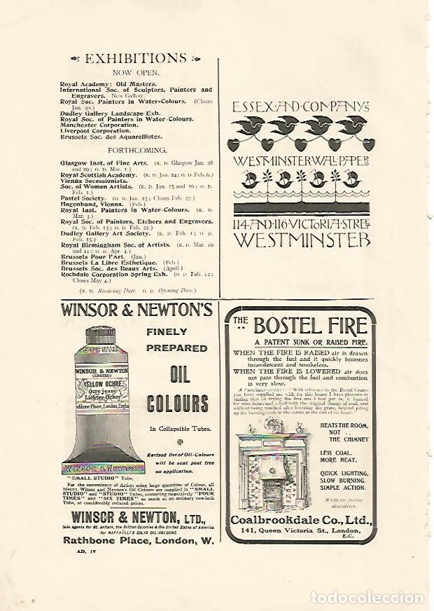 Postais: LAMINA PUBLICITARIA 7050: Winsor de Londres y Essex and Co. De Westminster - Varios